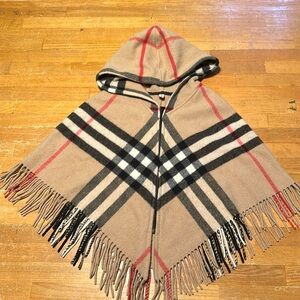 Burberry cape toddler size